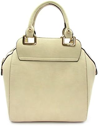 DESIGNER TOP HANDLE BAG OS1447 Beige