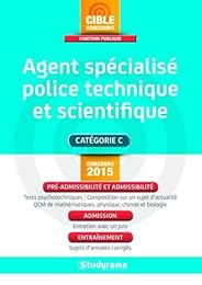 Agent spécialisé de police technique et scientifique
