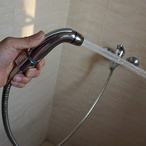 image for OTGO Chrome ABS Toilet Handheld Bidet Sprayer Shattaf Cloth Diaper Ana