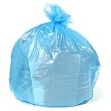 Blue Recycling Bags, 40 Gallon,23x10x46, 1.2 Mil, 100/Case
