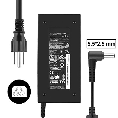 JUYOON 19.5V 9.23A 180W charger for MSI GE62VR GE72VR GF62VR GL62MVR GL62VR GP62MVR GP72MVR GS43VR GS63VR GT60 GT70 GV72 GV72VR GF72VR WS63 WS63VR WE73 GL62VR GF62VR GS73VR sager clevo Gigabyte Aorus