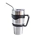 Doinshop 4PCS Insulated Set 30 Oz Stainless Steel Tumbler Mug Handle+Straws+Cleaning Brush+Splash Proof Lid