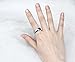 TIGRADE 2mm 4mm 6mm 8mm 10mm Titanium Ring Plain Dome High Polished Wedding Band Comfort Fit Size 3-15,8mm,Size 12