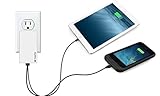mophie Dual Port High Power (4.2 Amp) Wall Travel Charger for mophie Juice Pack Battery Case, Powerstation, Tablets & All USB Powered Devices - White
