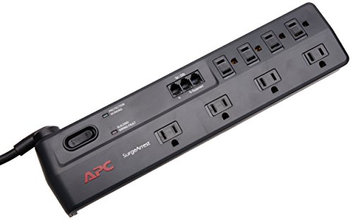 APC Home Office SurgeArrest P8T3-LM (Latin America) 8 OUT with Phone Splitter Protection 120V