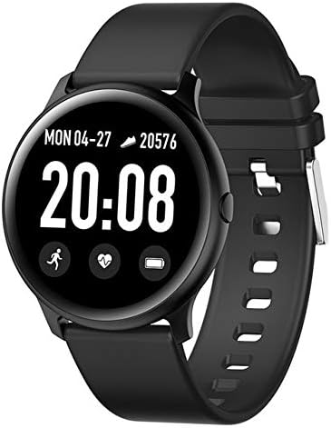 Kw19 Men's SmartWatch Waterproof Wearable Slower Heart Rate Monitor Color Display Sport Women's SmartWatch for Ios B
