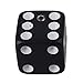 BQLZR Multicolor Plastic Dice Guitar Tone Volume Control Knobs with Wrench for Electric Guitar Pack of 9