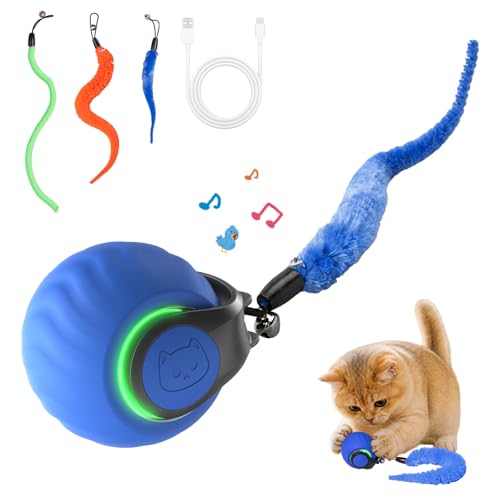Interactive Cat Toy with Bird Sounds