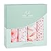 aden + anais Classic 4 Piece Swaddle Baby Blanket, Petal Blooms