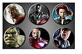 Avengers Superhero Magnets Actors - 1