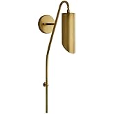 Kichler Trentino 1 Light Wall Sconce in Natural Brass