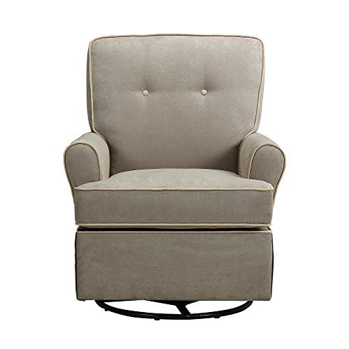 Baby Relax Tinsley Swivel Glider, Beige