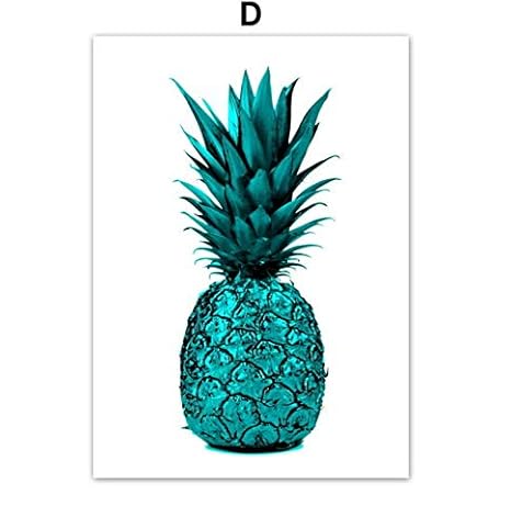 Rosa Ananas Bunte Tropische Pflanzen Wandkunst Leinwand Malerei Nordic Poster Und Drucke Wandbilder Für Wohnzimmer Dekor