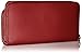TH Leather Double Zip Wallet Wallet, TOMMY RED-PT, One Size