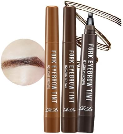 [RIRE] Fork Tattoo Eyebrow Lasts up to 8 days! Long Lasting Waterproof Tattoo Eyebrow