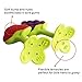 Baby Teething Toys BPA Free Soft Silicone Baby Fruit Teethers Toys with Pacifier Clip/Holder Non-Toxic, Soft, Durable and Freezer teether for Boys & Girls Infant and Toddler(5 Pack)