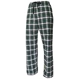Boxercraft Plaid 100% Cotton Flannel Pant F20, Green/White-Youth Large…