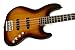 Squier by Fender 300574500 Deluxe Active Jazz Bass IV String, 3 Tone Sunburst