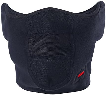 Ski Mask Face Ear Neck Warmer Gaiter Balaclava Adjustable Windproof Thicken Fleece Half Face Mask for Skiing, &amp; Winter Outdoor Sports
