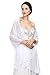 Soft Chiffon Bridal Wedding Shawl Evening Wrap Scarf for Women by MicBridal