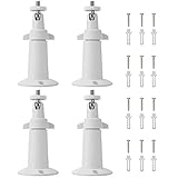 EEEKit Metal Wall Mount for Arlo Pro 2, Arlo Pro, Arlo, Arlo Ultra, Arlo Go Security Camera, Adjustable Outdoor Indoor Ceiling Mount for Reolink RLC-410/Reolink Argus/Argus 2 CCTV Camera (4-Pack)