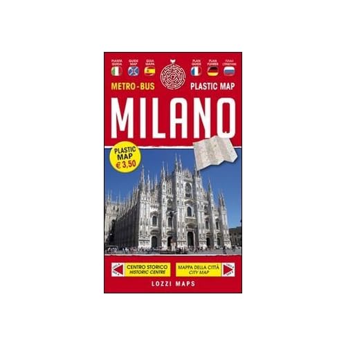 Milano plastic map. Ediz. multilingue (Maps) Milano plastic map. Ediz. multilingue (Maps)