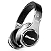 Bluedio U (UFO) PPS 8 Drivers High-End Bluetooth headphones Revolution/3D Sound Effect/Aluminum alloy build/Hi-Fi Rank wireless&wired Over-Ear headsets with carrying hard case Gift (Silver and Black)