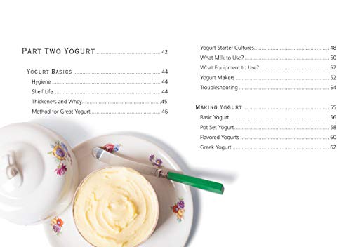 The Butter and Yogurt Making Book: Easy DIY Cookbook for Churning Homemade Dairy - Includes Review of Equipment, Churns and Makers - Plus Bonus Recipes to Make Ghee, Labneh, Greek and Probiotic Yogurt - Thumbnail 3