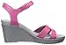 crocs Women's Leigh II Ankle Strap Wedge Sandal