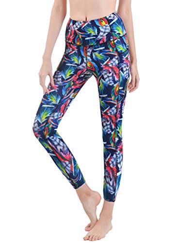 printed yoga capris