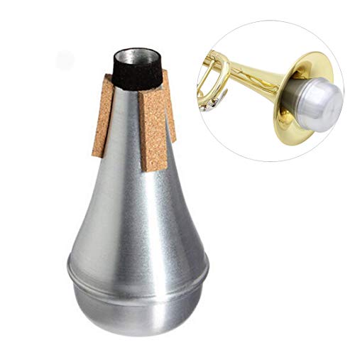 StyleZ Lightweight Aluminum Practice Trumpet Mute Silencer For Jazz Horn Instrusment Accessory - Thumbnail 6
