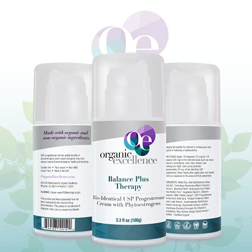 Balance Plus Therapy BioIdentical Progesterone Cream with