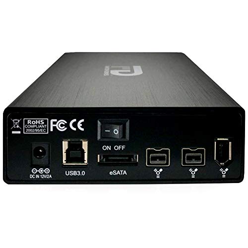 Fantom Drives FD GFORCE Externe Festplatte (18 TB, USB 3.2 Gen 1, 5 GB/s+, eSATA, FireWire 400/800, Lese… – Bild 3