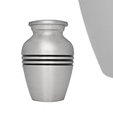 Mini Keepsake Urn • Miniature Funeral Cremation Urn fits Small Amount of Ashes • Monaco Model