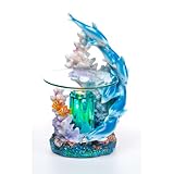 Electric Dolphin Oil Warmer Dolphin and Coral Reef