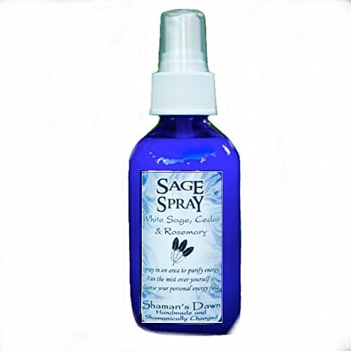 Sacred Tiger Presents - Shaman's Dawn - Sage - Room/car Spray - (White Sage, Cedar, and Rosemary) 120ml (4 Ounces)