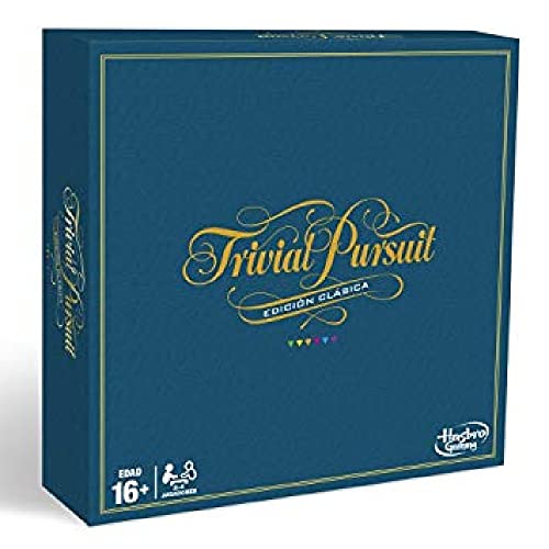 Trivial Pursuit (en Español), Juego de Preguntas para Adolescentes Mayores de 16 Años, Juego de Mesa Multijugador para Fiestas