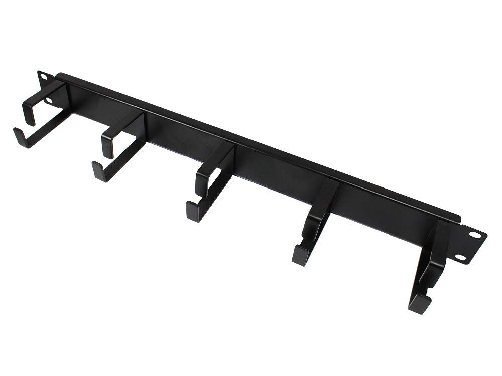 Good Connections Patch Panel black 1HE Kabelführungspanel