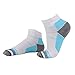 Adecco LLC 2 Pair Foot Compression Socks For Plantar Fasciitis Heel Spurs Pain Relief
