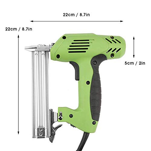 Gerade Nagelpistole, Elektrischer Nagler Nagler Handnagelwerkzeug Akku-Nagler-Kit Ergonomisch und leicht, für Möbel… – Bild 8