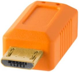 Tether Tools 529147 TetherPro USB 2.0 A Male to Micro B 5-pin orange,olive,15 feet - Image 3