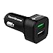 TechStone Car Charger Quick Charger 3.0 Dual USB Port Portable 36W Adapter Compatible for Phone XS/Max/XR/X/8/7/6/Plus, Galaxy S10 S9 S8 Plus, iPad Pro/Air/Mini and More