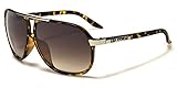 DG Eyewear Retro Men's Aviator Sunglasses