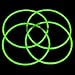 Lumistick Premium 22 Inch Glow Stick Necklaces with Connectors | Kid Safe Non-toxic Glowstick Necklaces Party Pack | Available in Bulk and Color Varieties | Lasts 12 hours