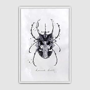 Framed Insect Home Artwork for Living Room Bedroom