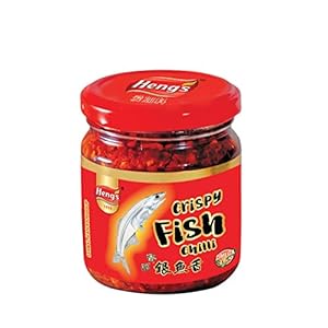 Heng’s Krokante Vis Chili, in Olie – 180g