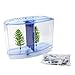 Saim Betta Bow 2-Compartment Fish Tank Kit Aquarium Tankthumb 1