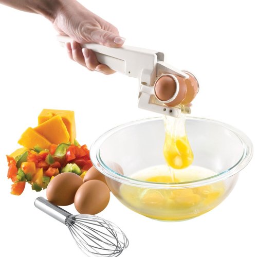 Emson EZCracker Handheld Egg Cracker/Separator - coolthings.us