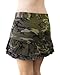 Sexy A-line Ruffled Mini-skirt in Camouflage