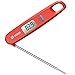 Habor 050 Magnetic Meat Thermometer (BPA Free), Convenient Folding Digital Thermometer FDA Approval Instant Read Sensor for Food Baking Liquid Meat BBQ Grill Smokers yoghourt Temperature